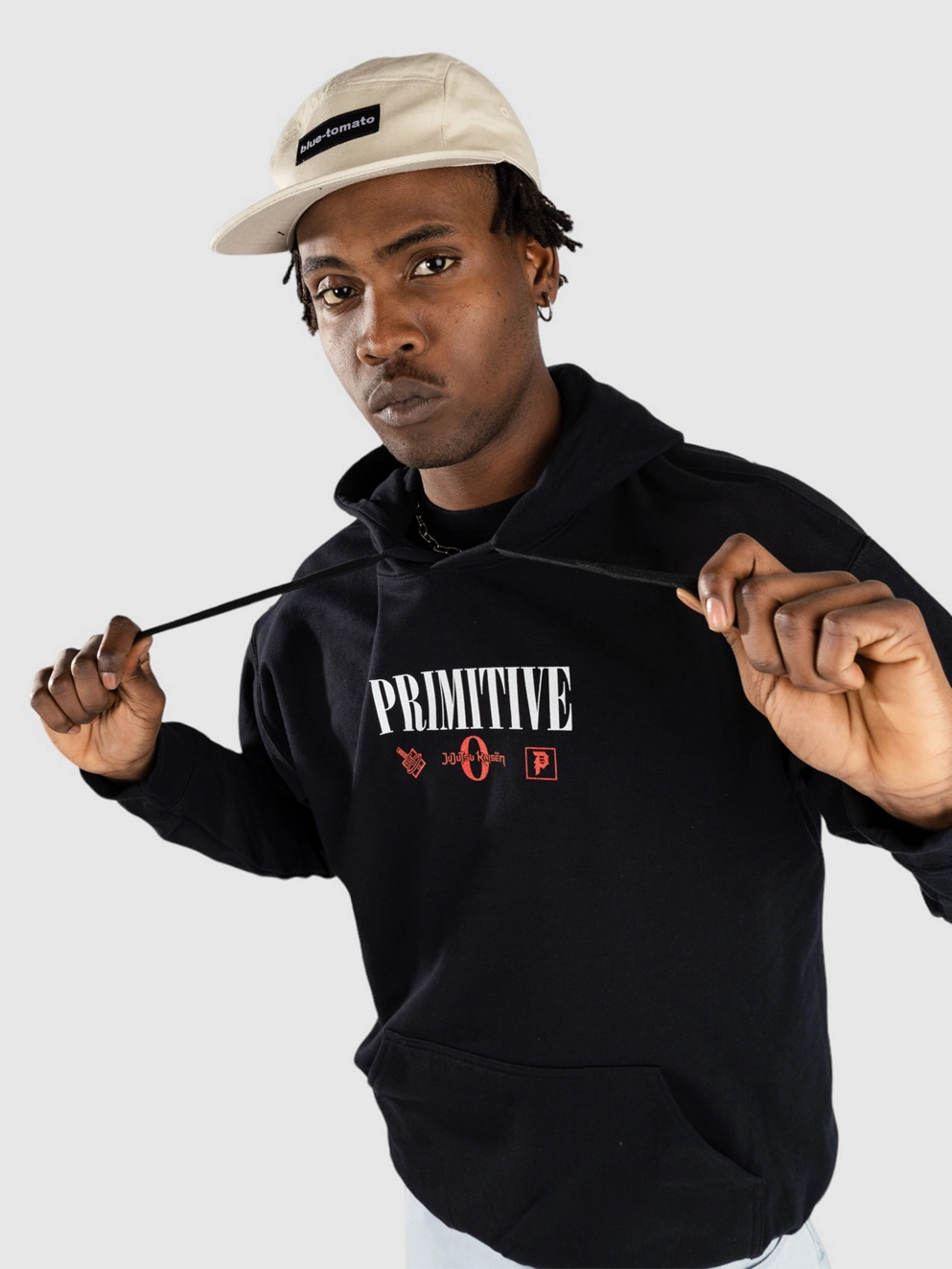 Primitive Yuta Hoodie black