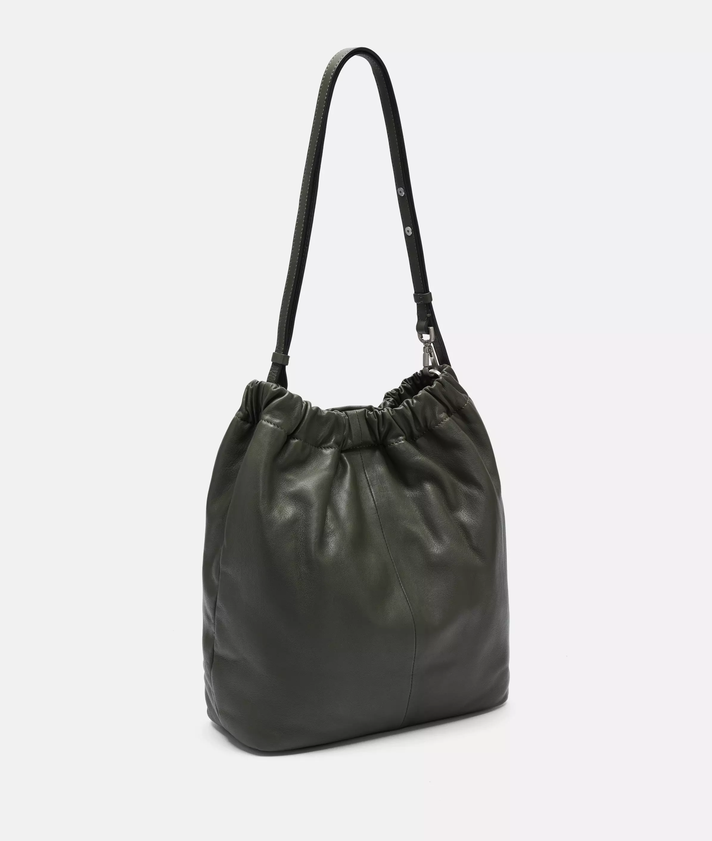 Cloud Hobo M Spacious sheepskin shoulder bag