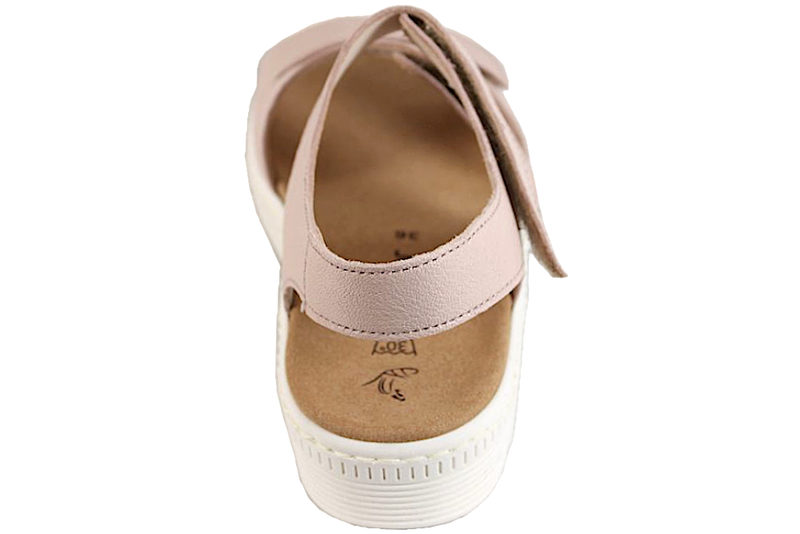 GABOR LET SANDAL I ROSA GLAT SKIND