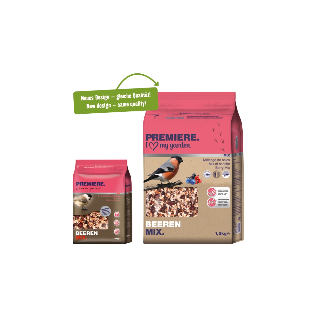 PREMIERE Beeren Mix 1,5kg