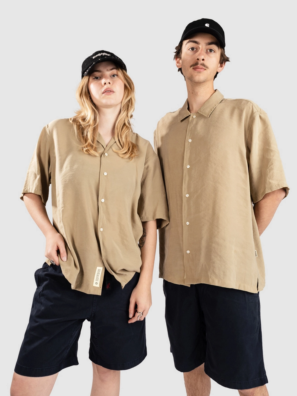 Woodbird WBSunny Modu Shirt sand