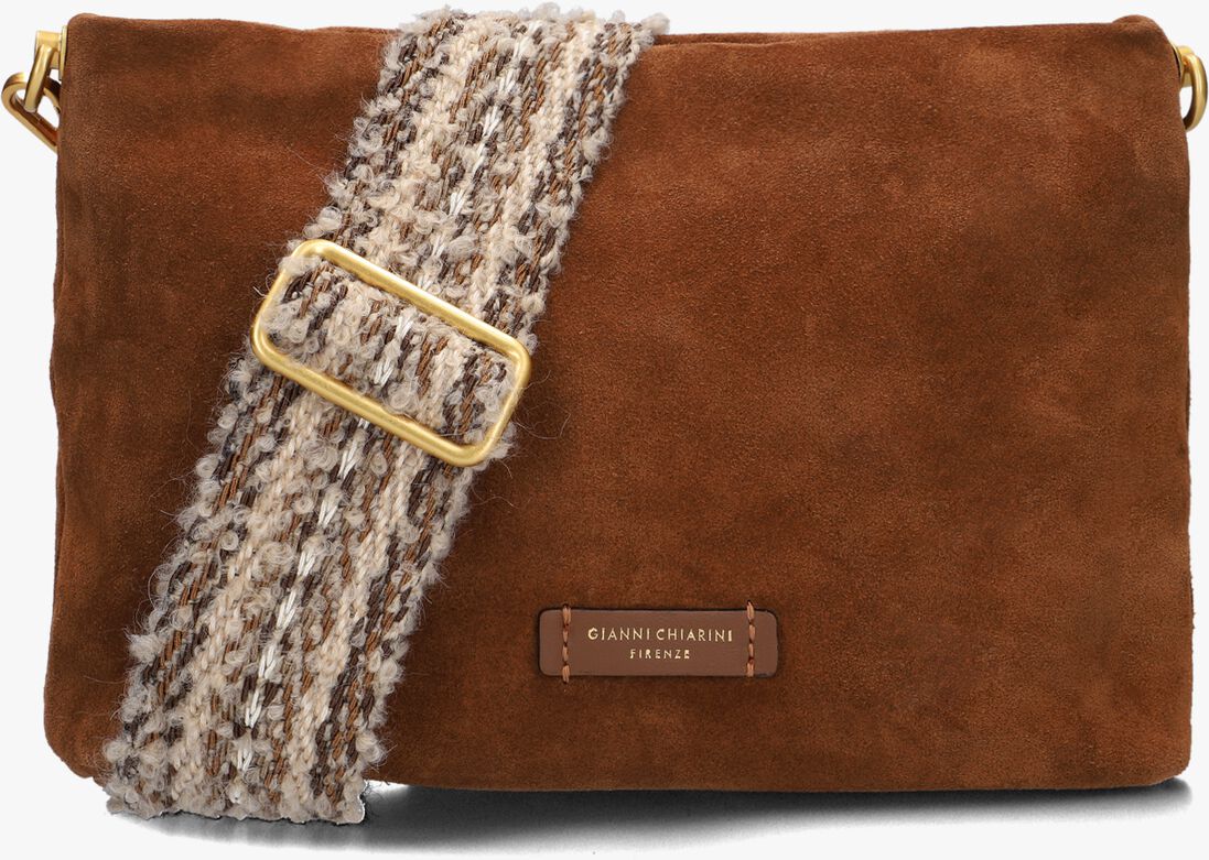 cognac gianni chiarini crossbodytassen brenda 12045