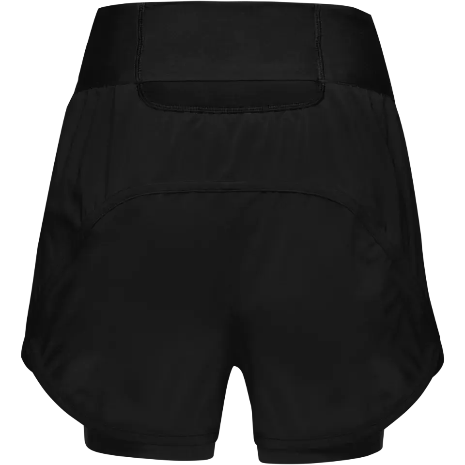 GORE Wear Concurve 2in1 Hardloopbroek Kort Zwart Dames