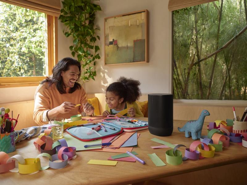 Sonos Smart Speaker Move 2 Schwarz Komplett überarbeiteter, leistungsstarker Smart Speaker
