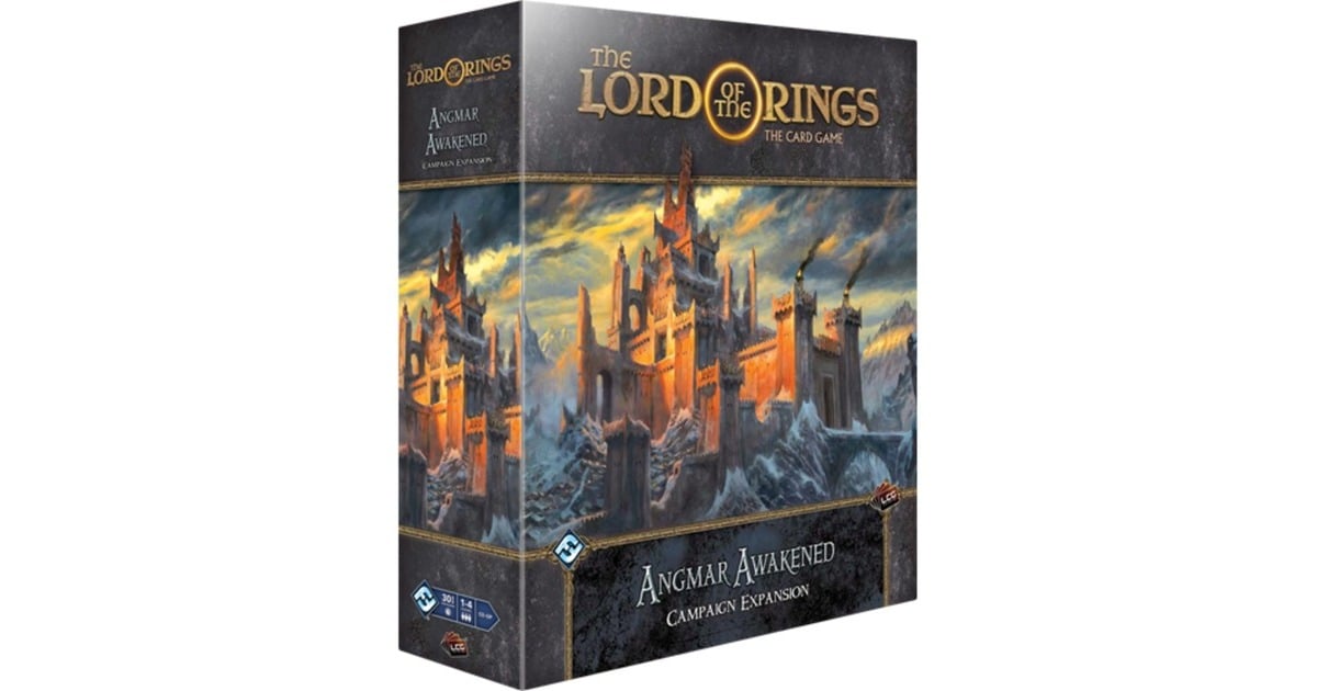 AsmodeeThe Lord Of The Rings: The Card Game - Angmar Awakened Cycle Expansion Kaartspel  (Engels, Uitbreiding, 1 - 4 spelers, 30 - 120 minuten, Vanaf 14 jaar)