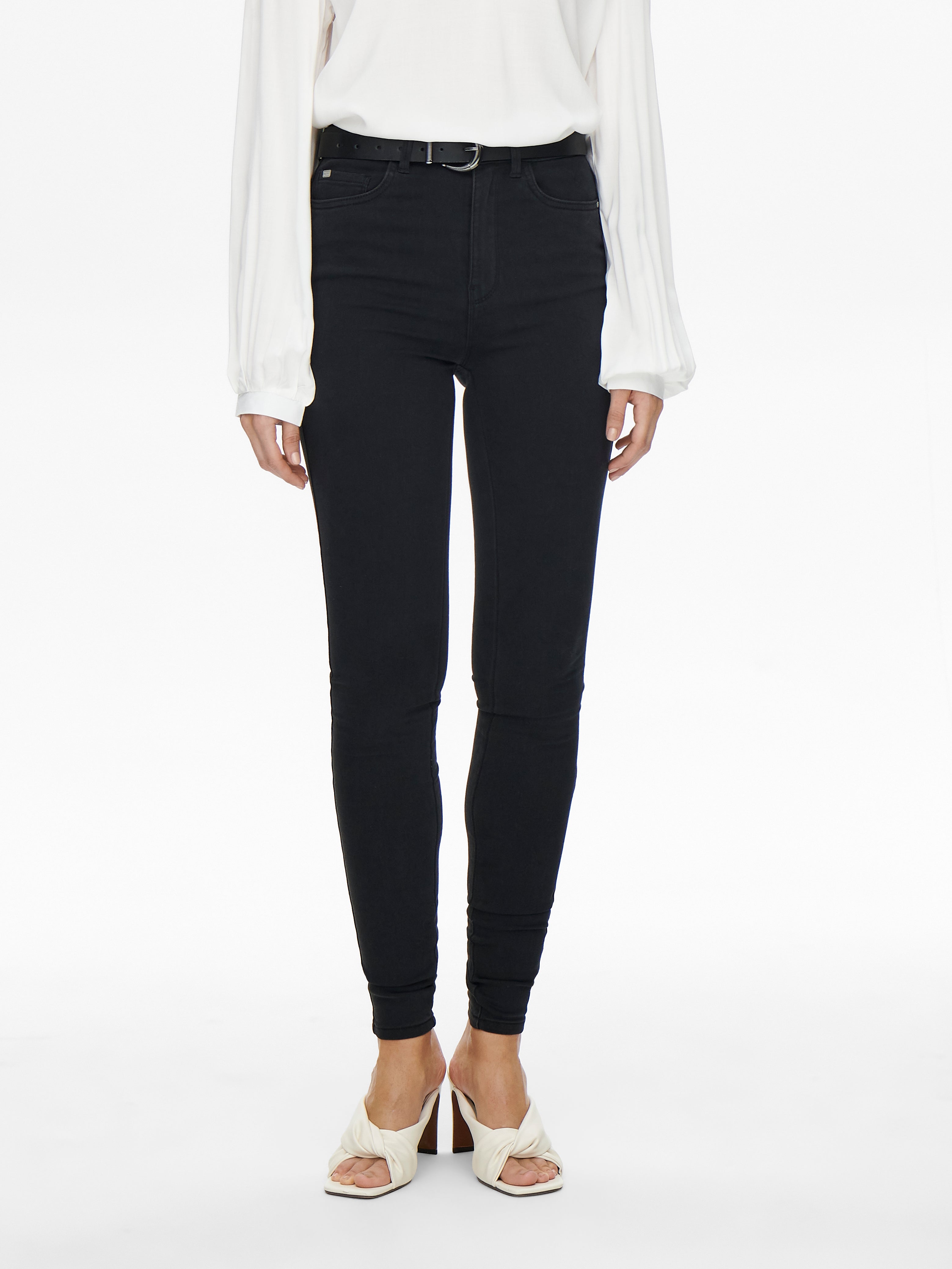 JDYMOON Skinny Fit Jeans Black Denim