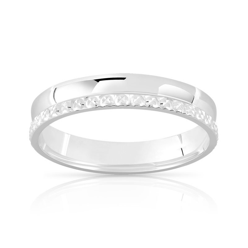 Alliance or 750 blanc