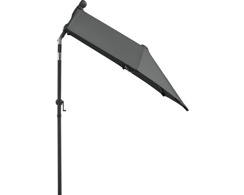 Schneider Salerno Mezza parasol, 150 x 150 cm, antraciet