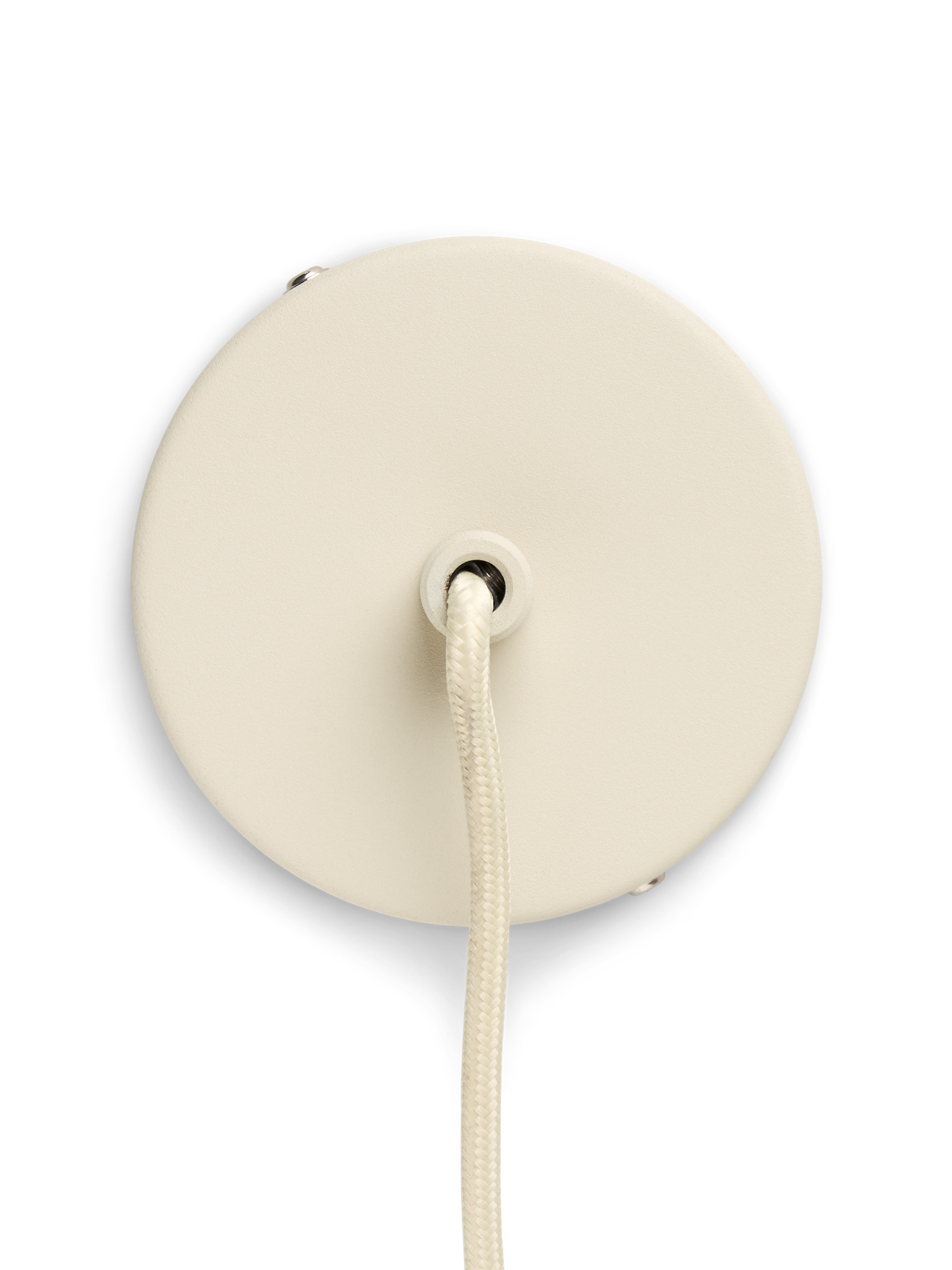Pendellampe | Glas/jern. Ø44 x 34 cm.  | Off White, Copper | Hübsch