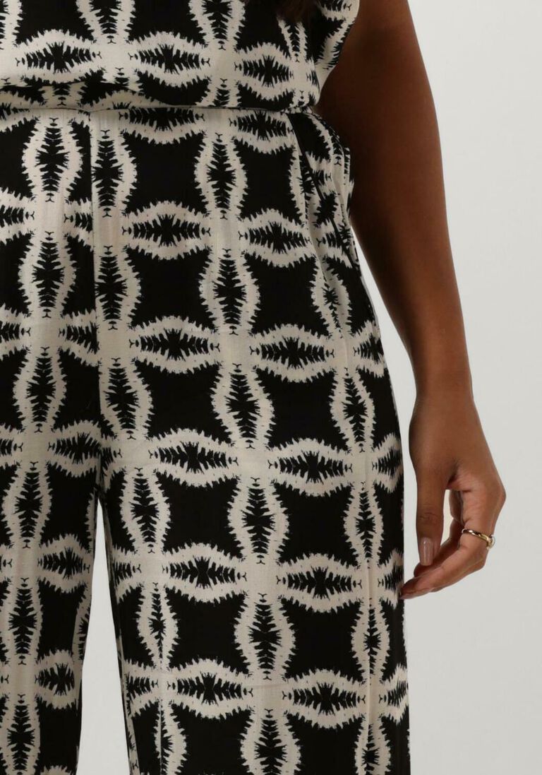 NUKUS zwarte nukus wijde broek josephine pants june