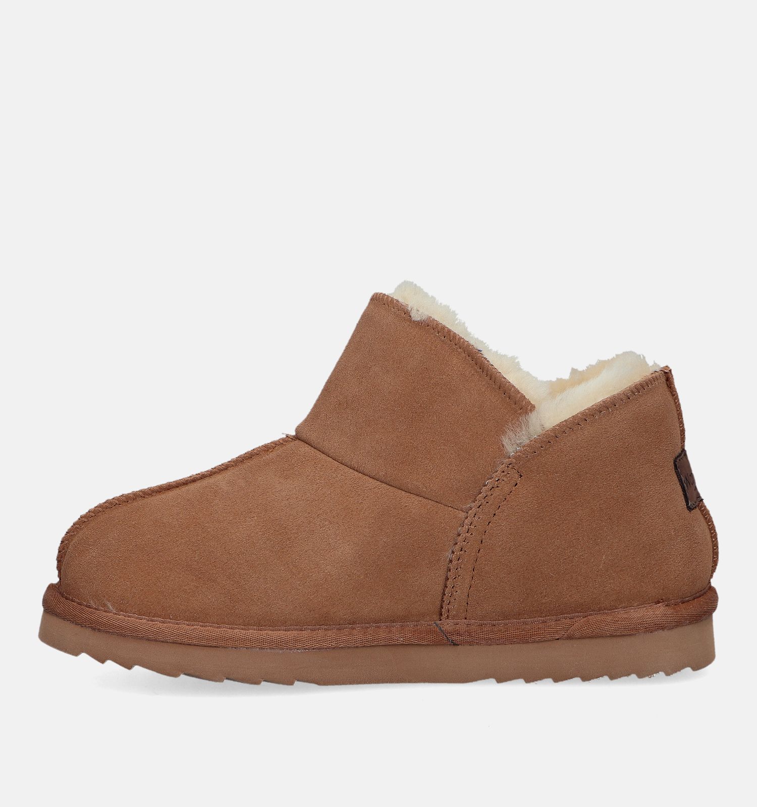 Pantoffels cognac
