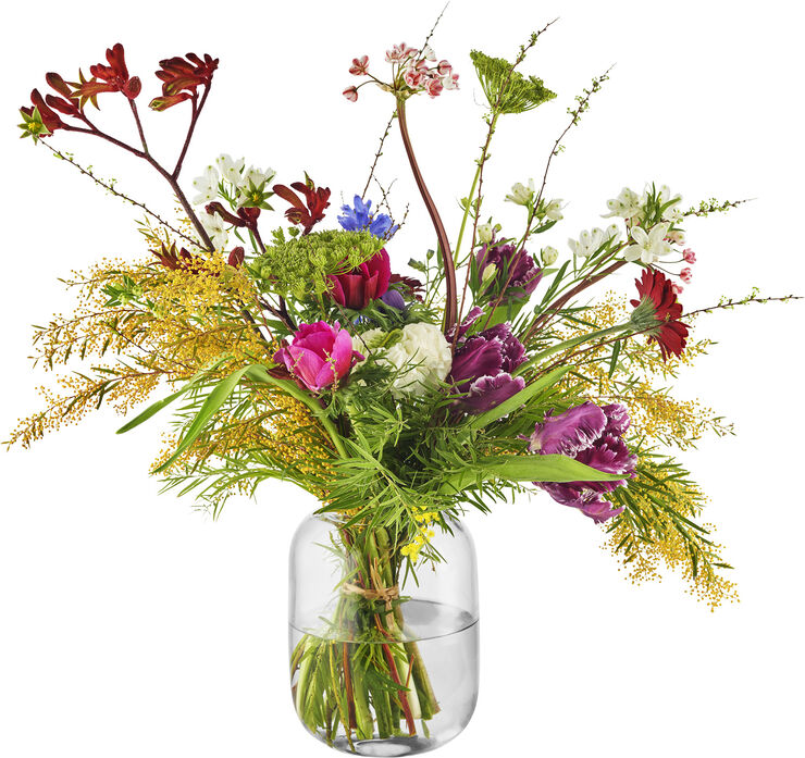 Eva Solo Acorn vase H16,5 Clear Transparent