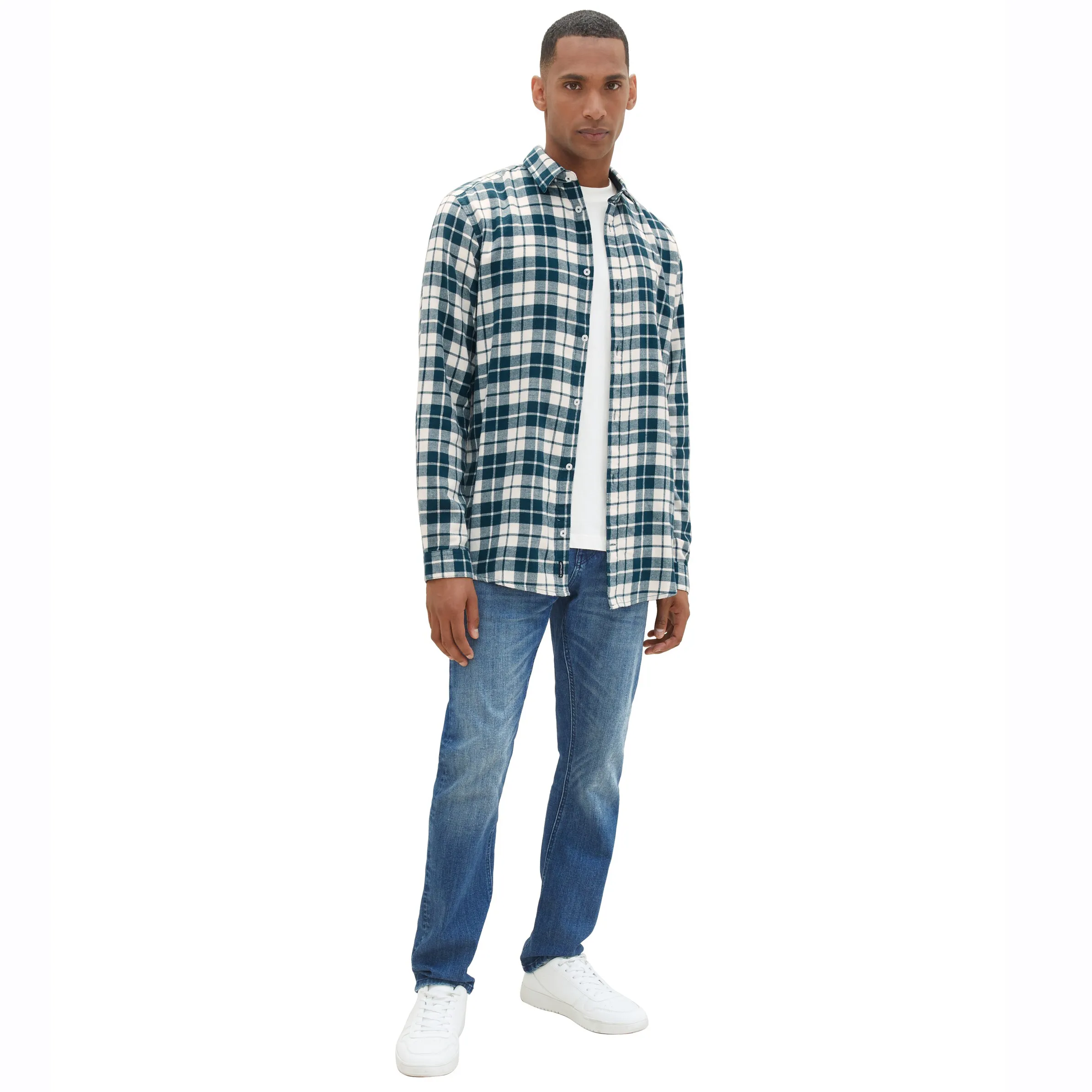 Herren Flanellhemd mit Karos