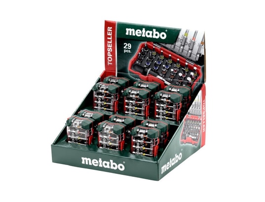 METABO - Coffret embouts de vissage Assort. D'embouts 29 pièces. Sp pour visseuse
