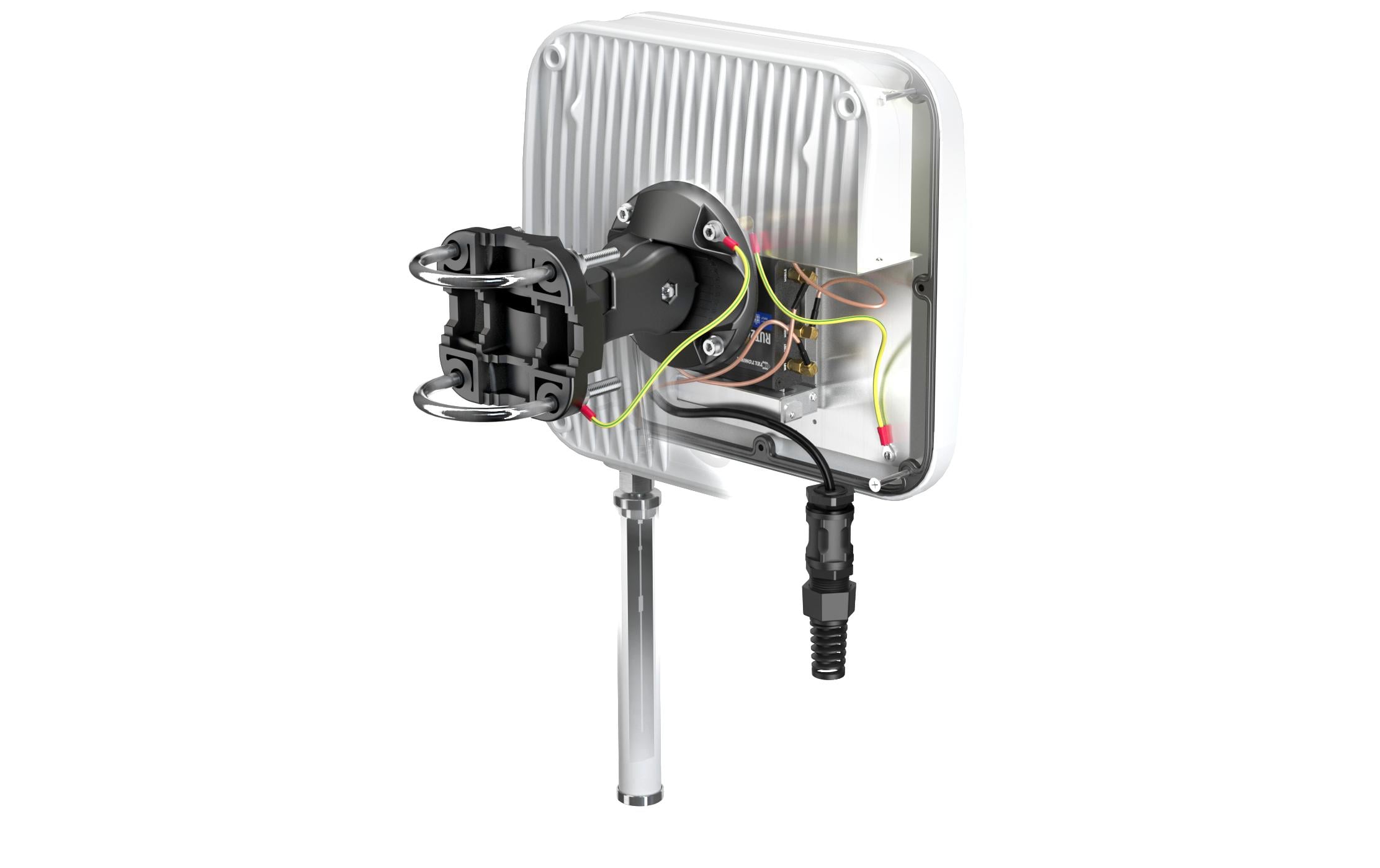 LTE-Antenne QuMax A240M Outdoor Gehäuse für RUT-240<br>Outdoor LTE-Antenne Gehäuse für Teltonika RUT-240 LTE-Router