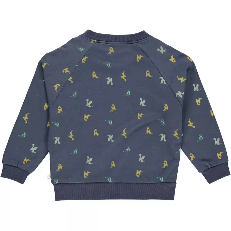 Müsli Sweatshirt bluePineMossgreen