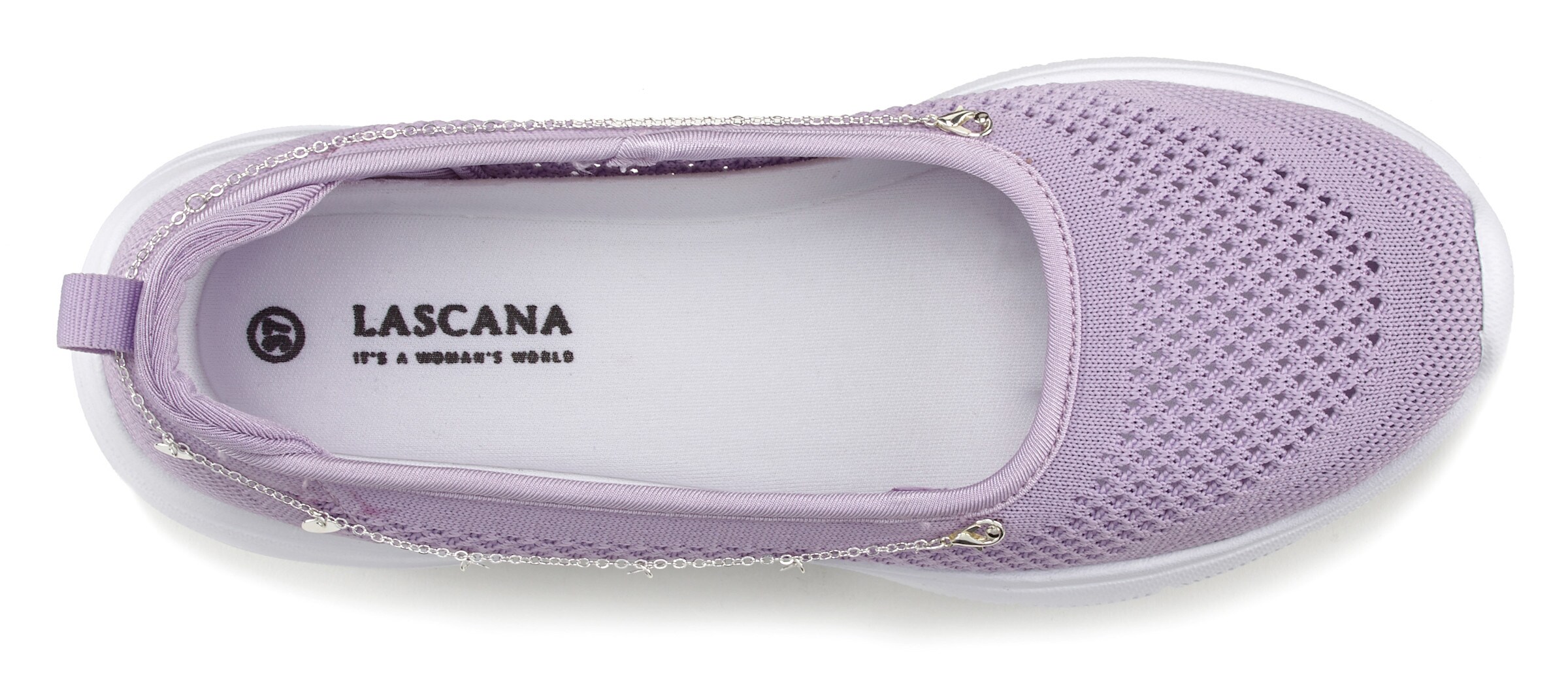 LASCANA Sneaker in flieder