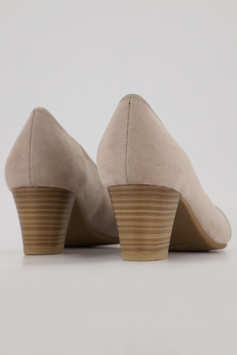 Pumps, Jana Shoes, Lederoptik, Ziersteine, Weite H