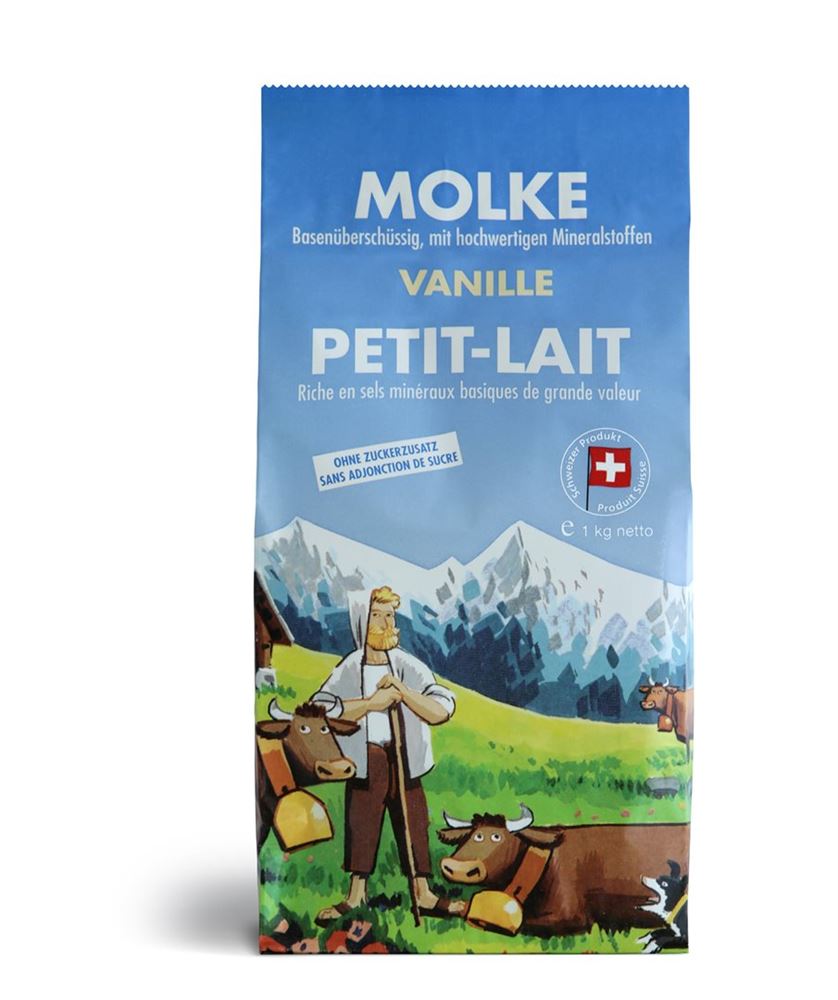 BIOSANA Molke<br>1 kg, Beutel, Granulat, Vanille refill