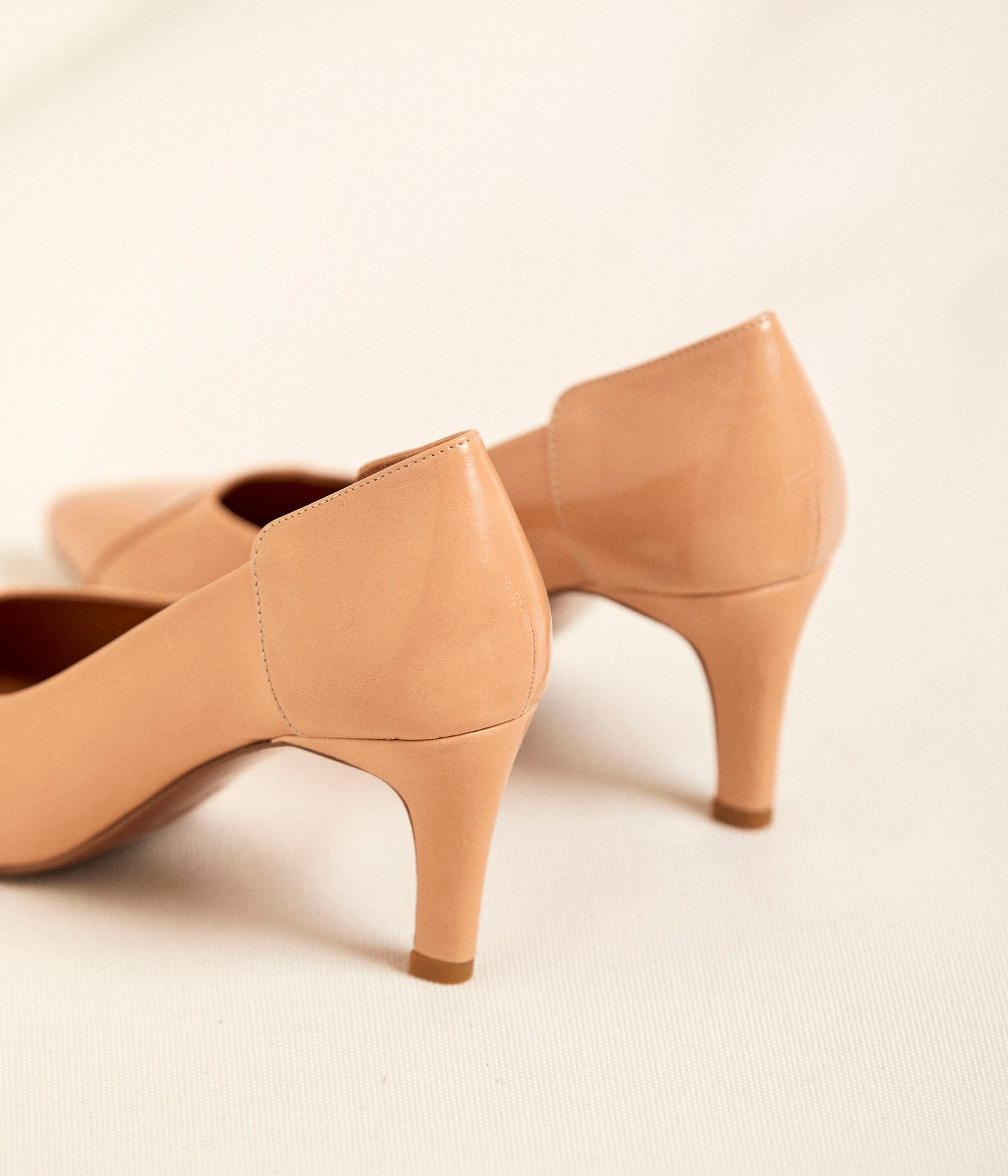 Escarpins beiges Jude