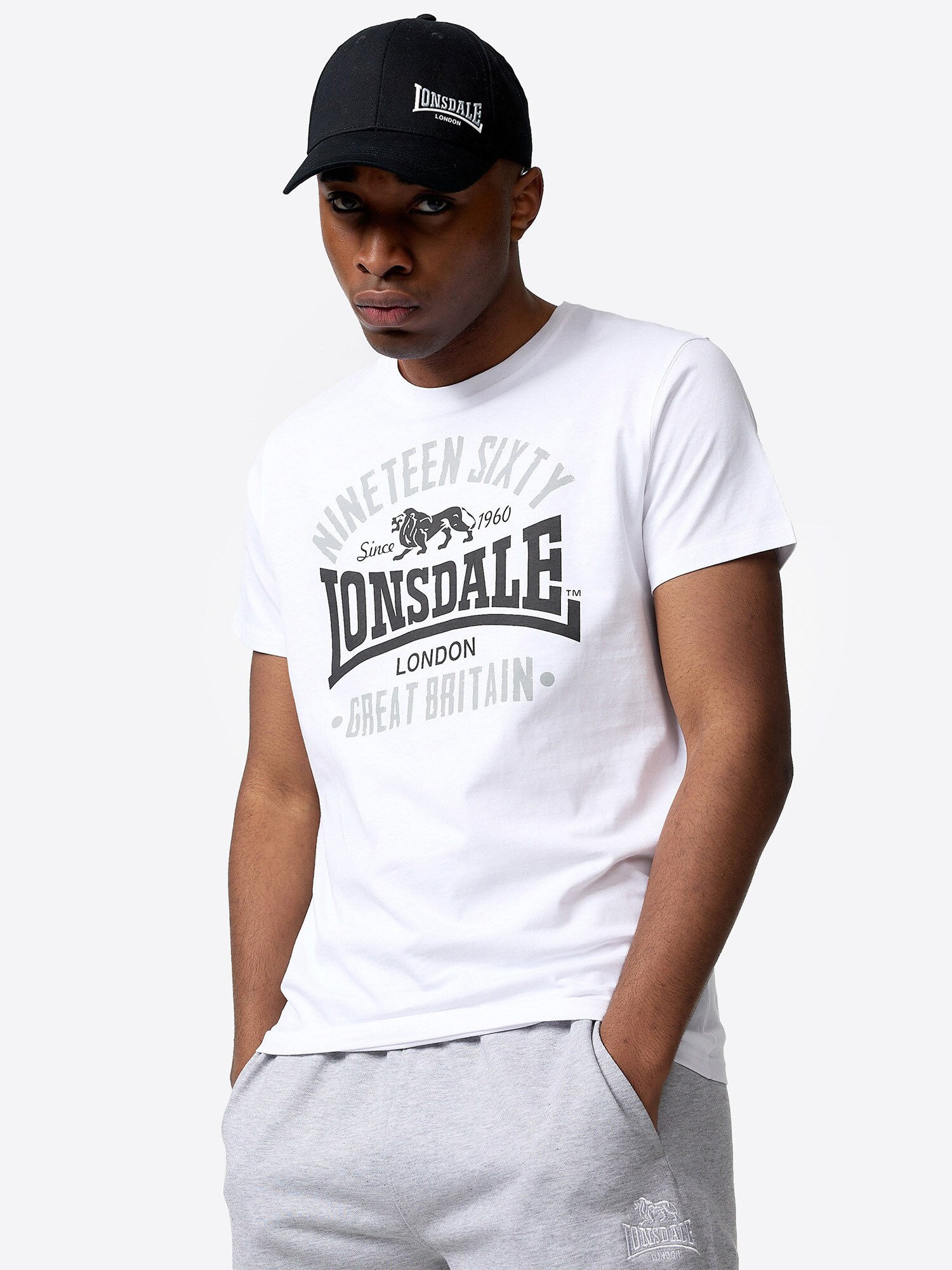 Lonsdale Herren T-Shirt normale Passform KILCHOAN
