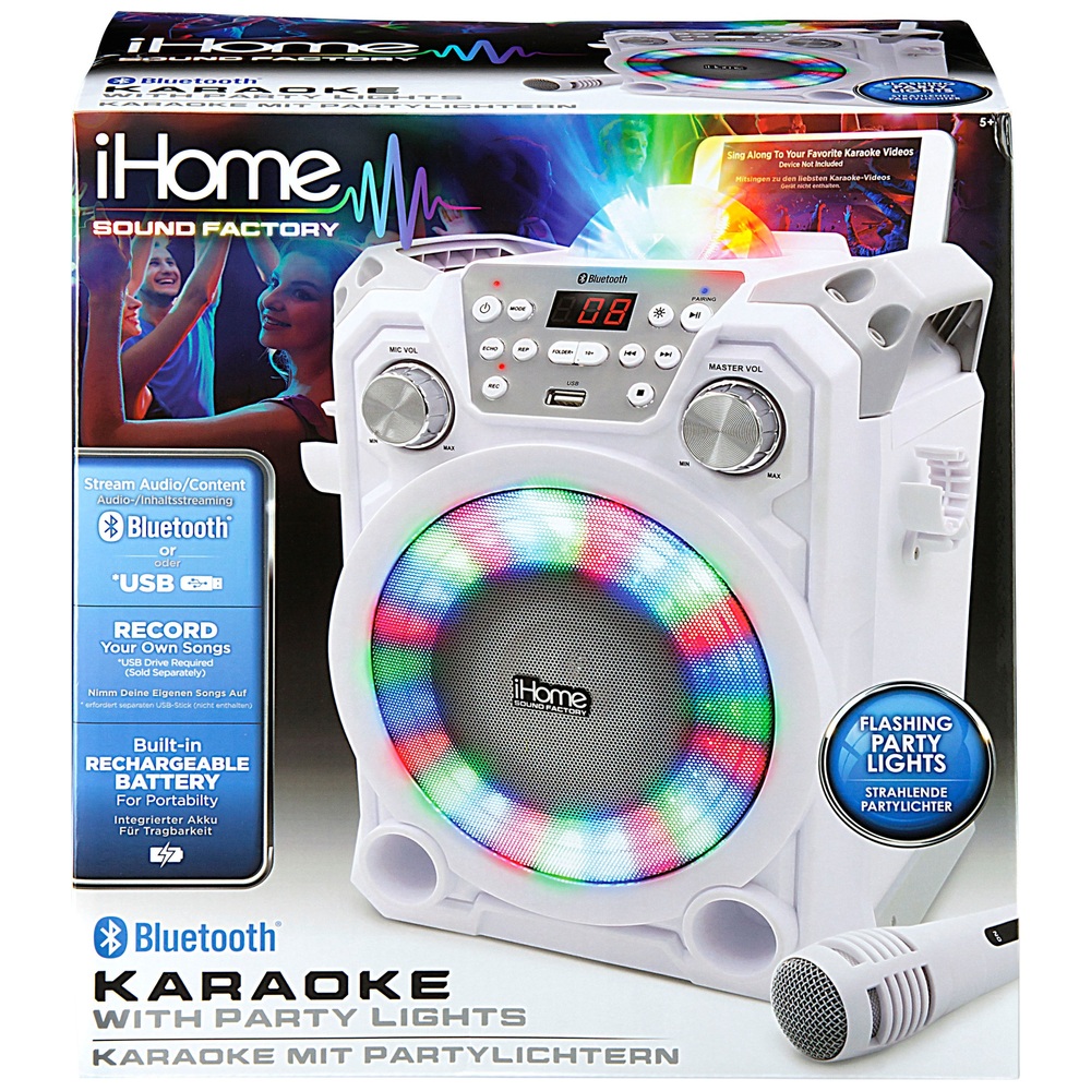 iHome Sound Factory Sänger-Karaokemaschine iSF-22