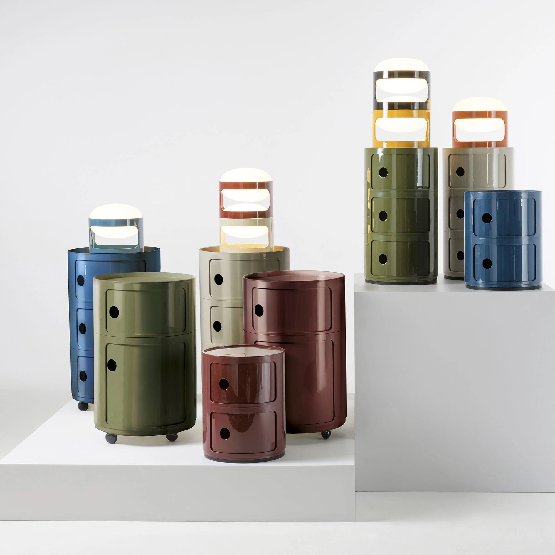 Kartell KD28 Tafellamp - Forest Green