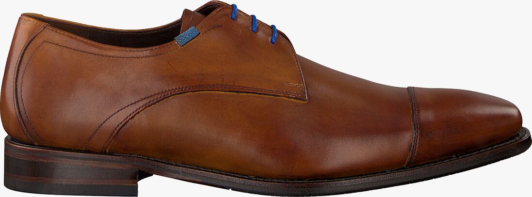 FLORIS VAN BOMMEL cognac floris van bommel nette schoenen 14370