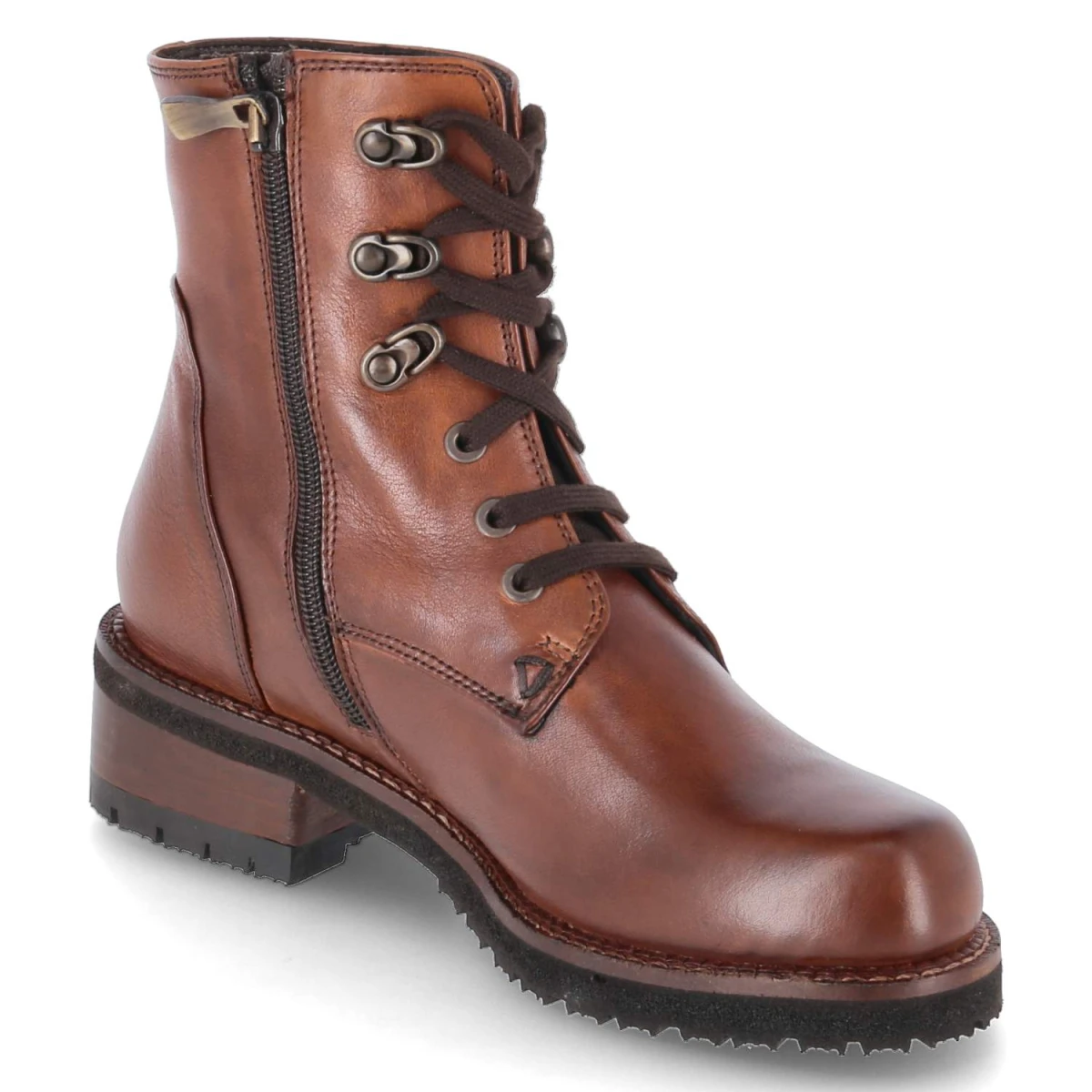 EverybodySchnürstiefeletten LYSI - Ginger gianduia