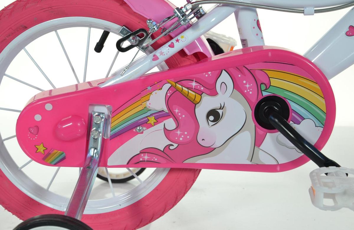Dino Bikes Unicorn Kinderfiets - 14 inch