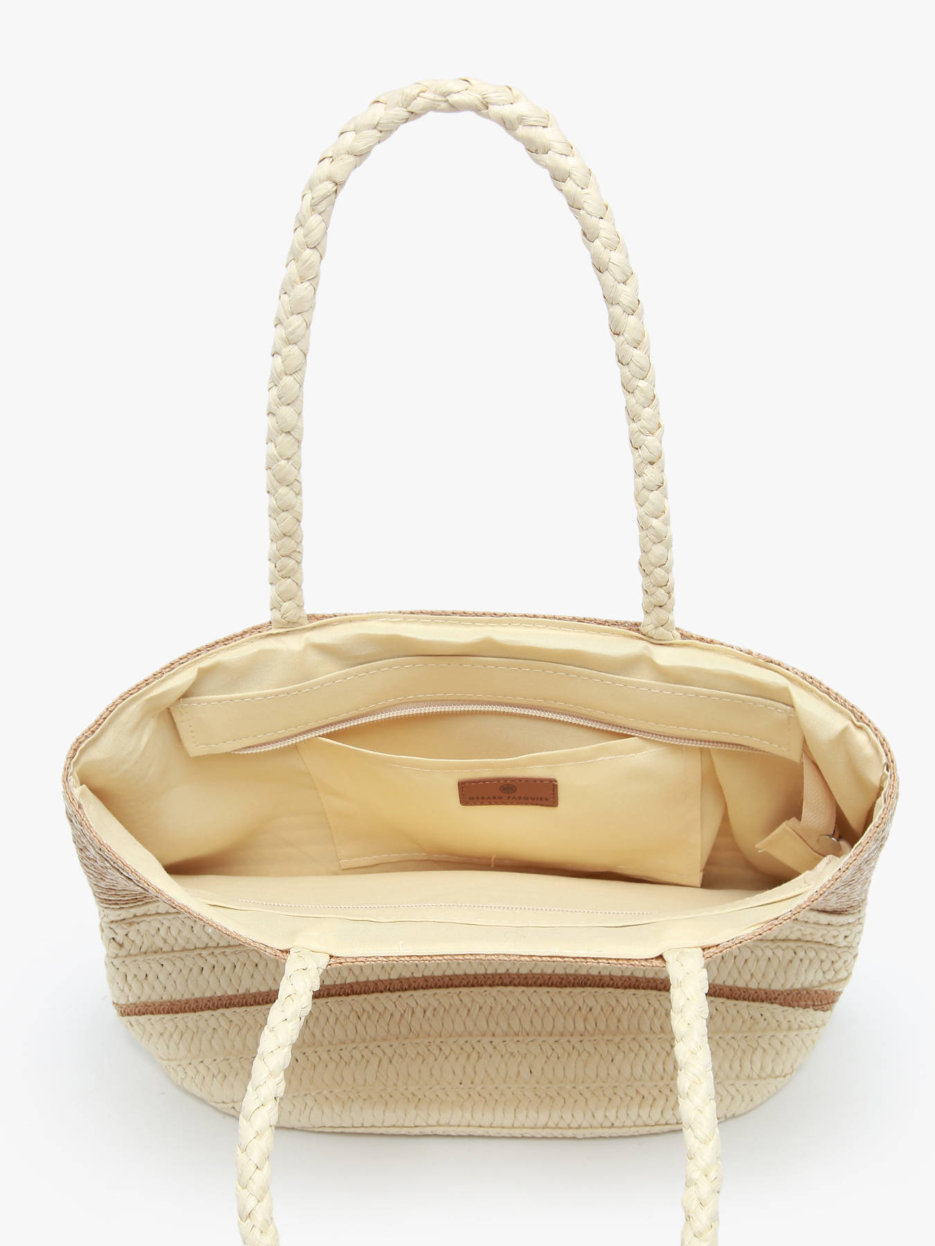 Sac port paule Cabas paille GERARD PASQUIER
