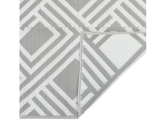 VIDAXL - Couverture pique nique Tapis d'extérieur gris 190x290 cm pp