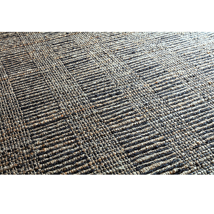 Tapis jute et coton GoodHome L.150 x l.80 cm