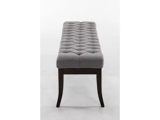 Banquette - Tissu & Bois - Gris - Ramses