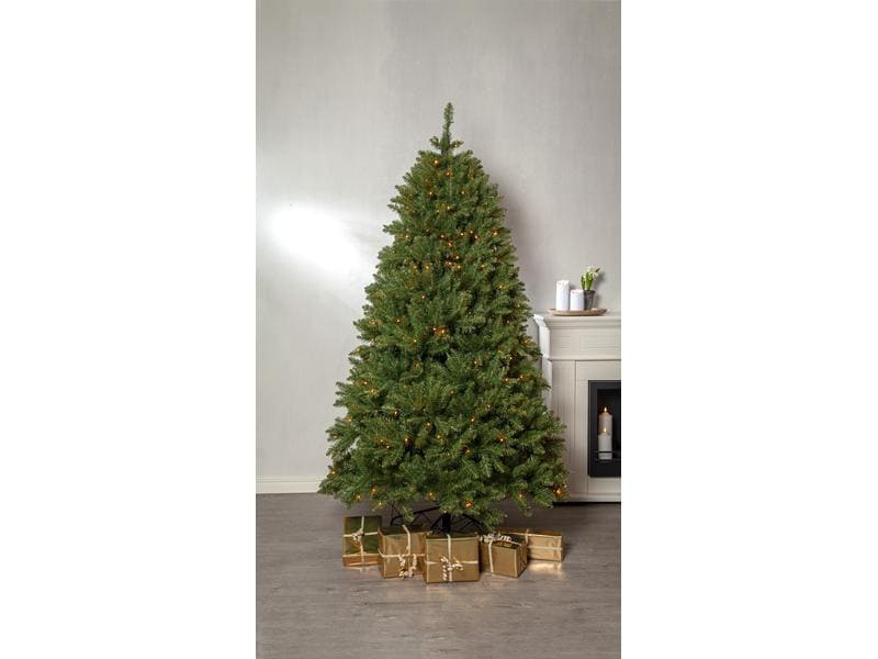 Star Trading Weihnachtsbaum Narvik, 2.1 m, Grün, 300 LED LED Leuchtbaum