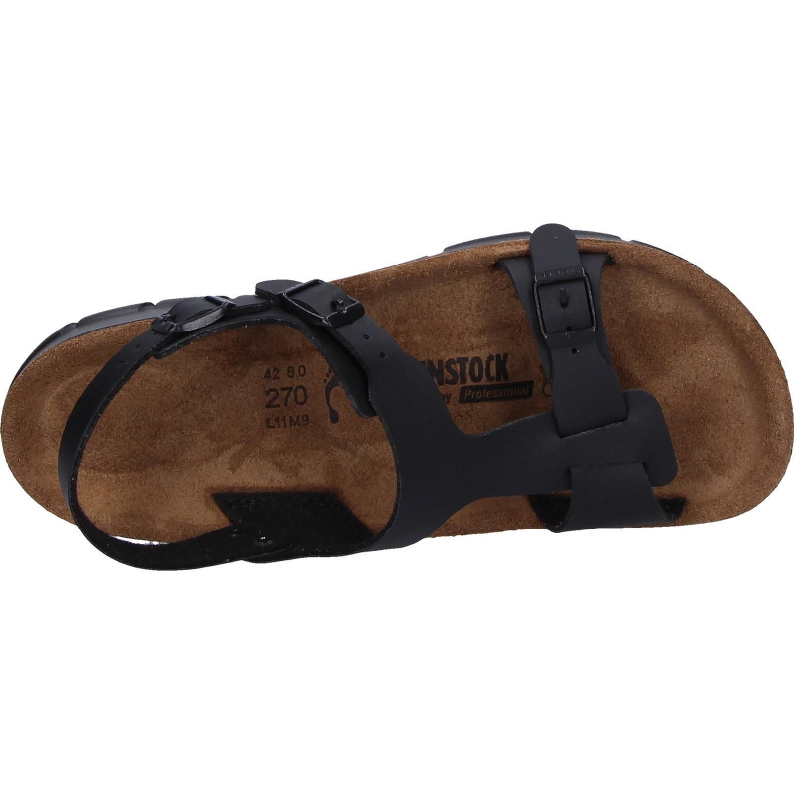 Birkenstock Saragossa Schuhe schwarz schmale Weite