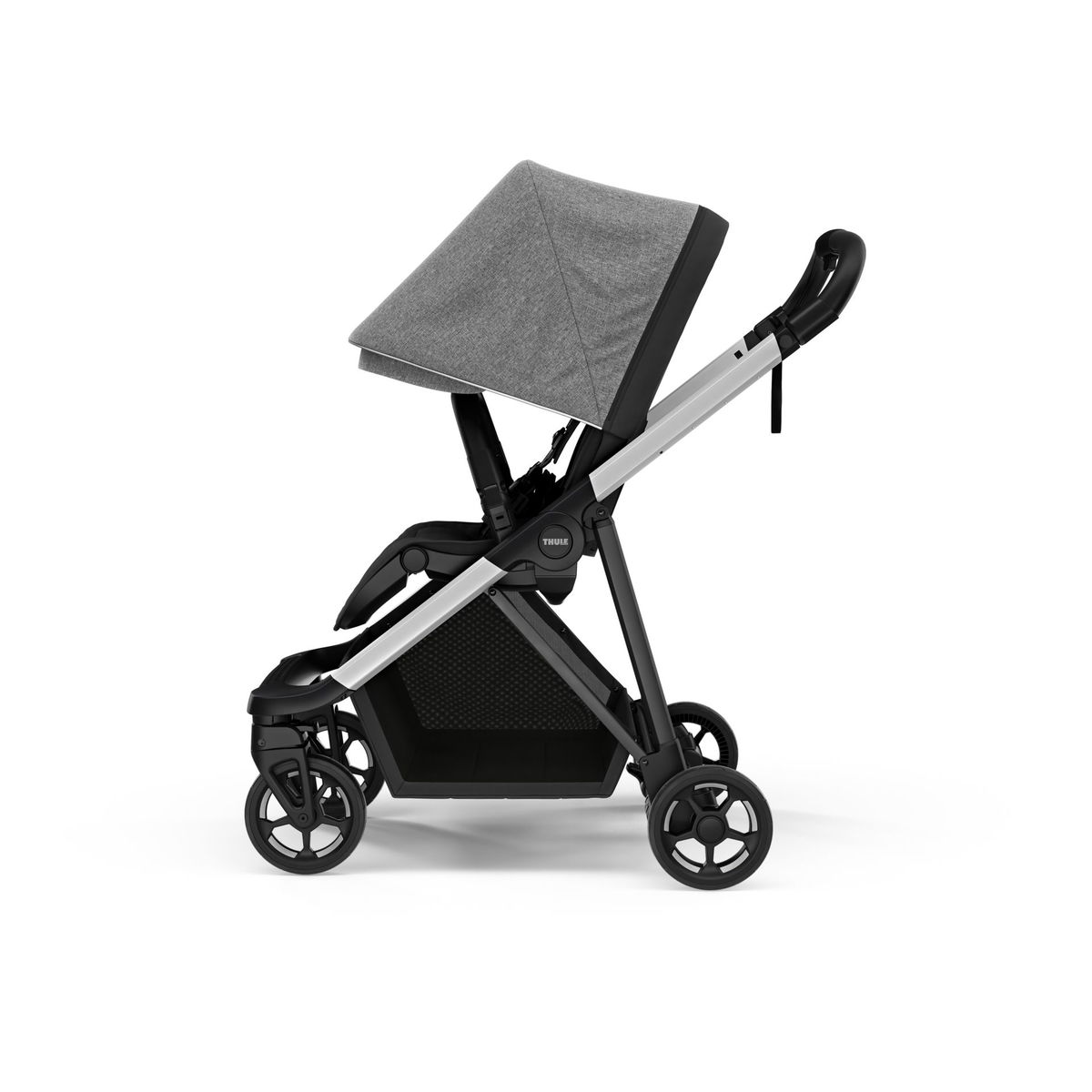 THULETHULE   SHINE grey melange/alu