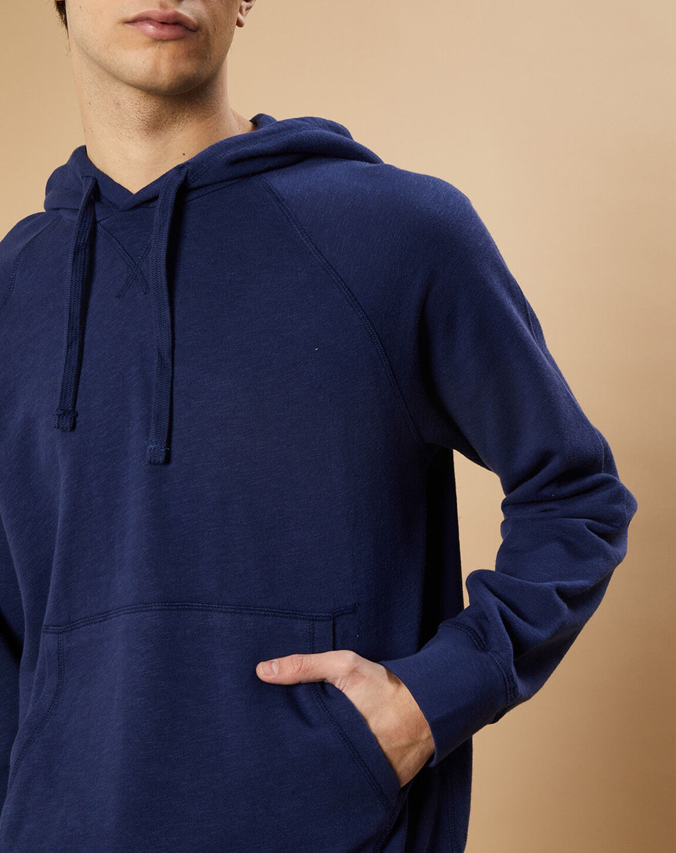 Hartford Sweat à capuche Light worker bleu
