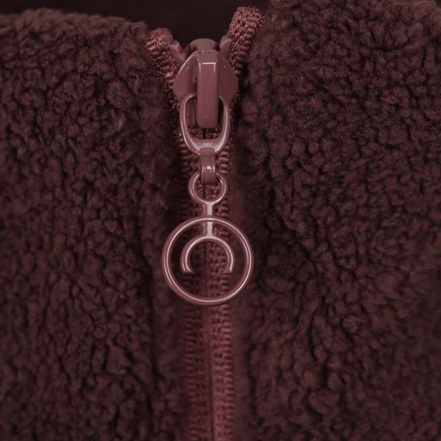 Vest Montar MOEva Teddy Donkerpaars