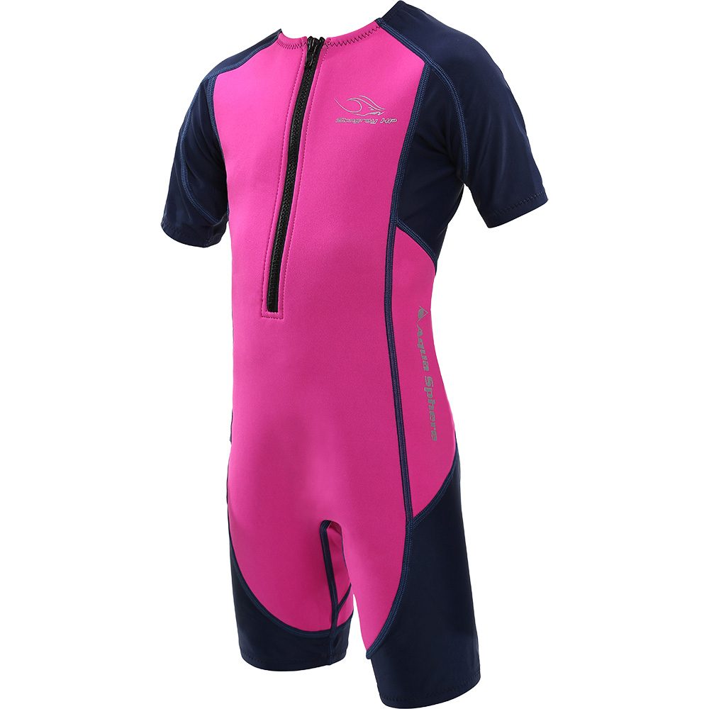 Aquasphere Stingray HP2 Neoprenanzug Kinder pink navy blue