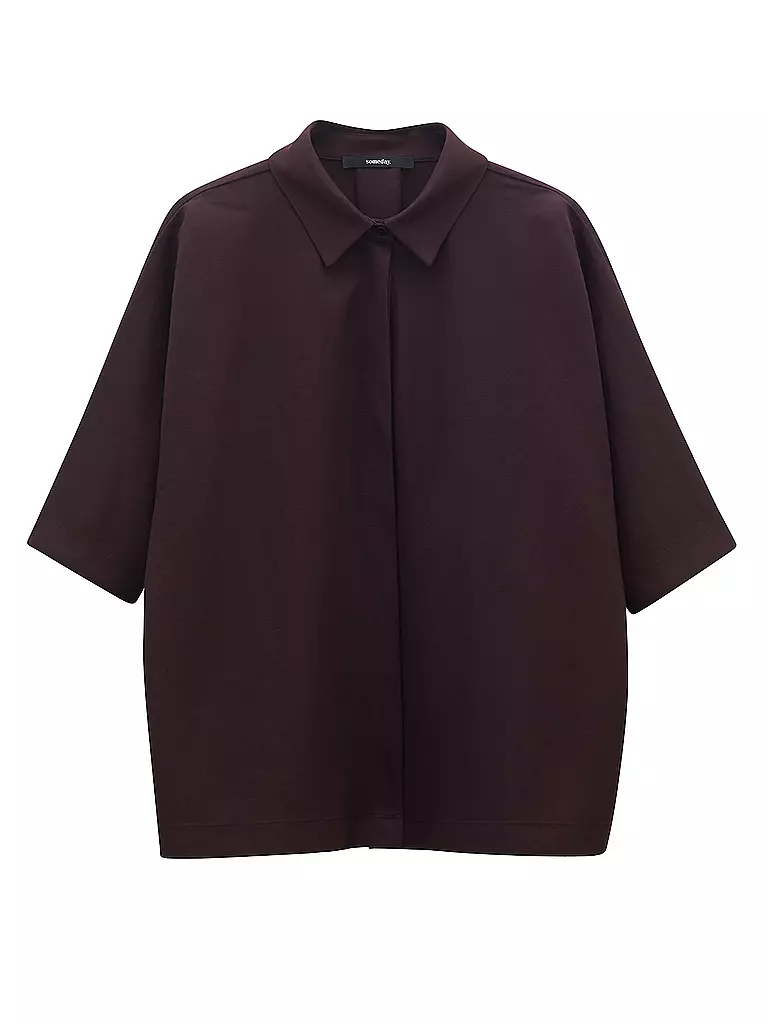 SOMEDAY Bluse ZUNYA DETAIL lila