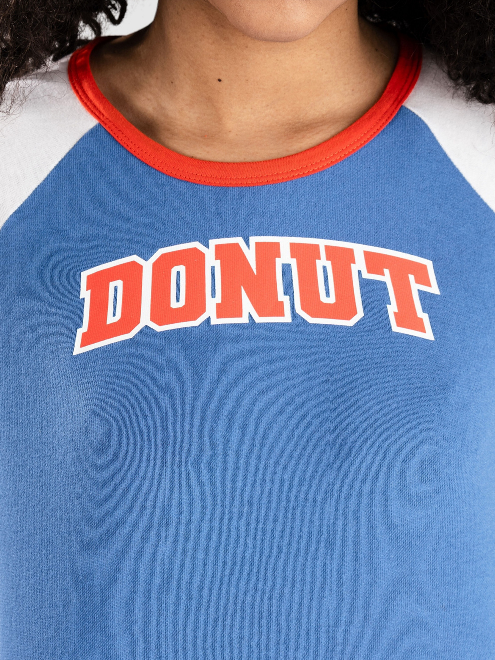 Donut Raglan T-Shirt blue