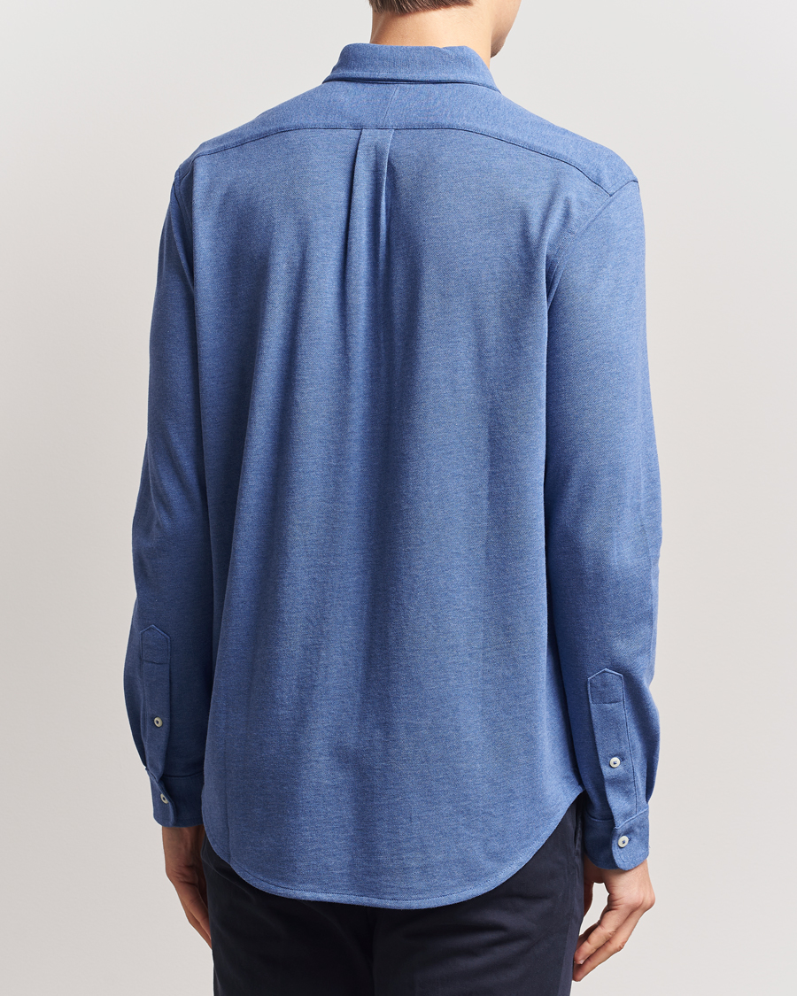 Polo Ralph Lauren Featherweight Mesh Shirt Faded Royal Heahter
