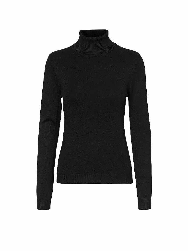 VERO MODA Rollkragenpullover VMGLORY  schwarz