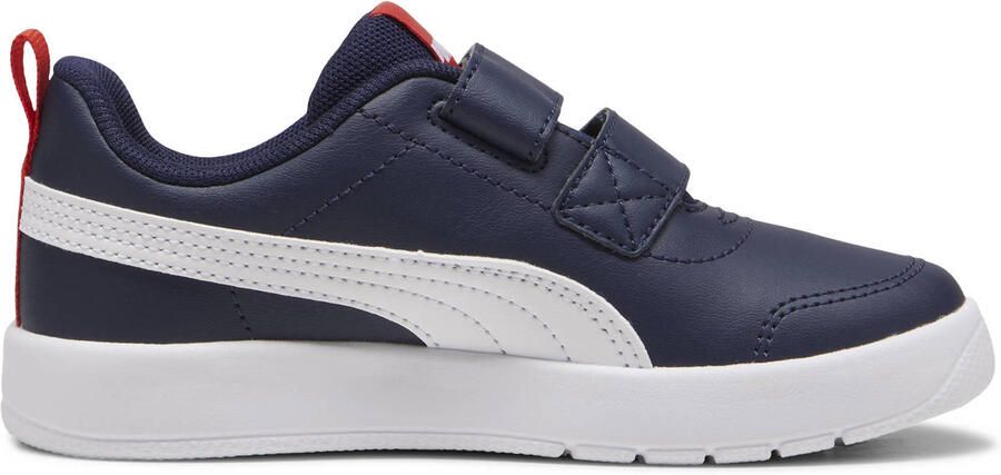 Puma Courtflex V3 sneakers donkerblauw wit