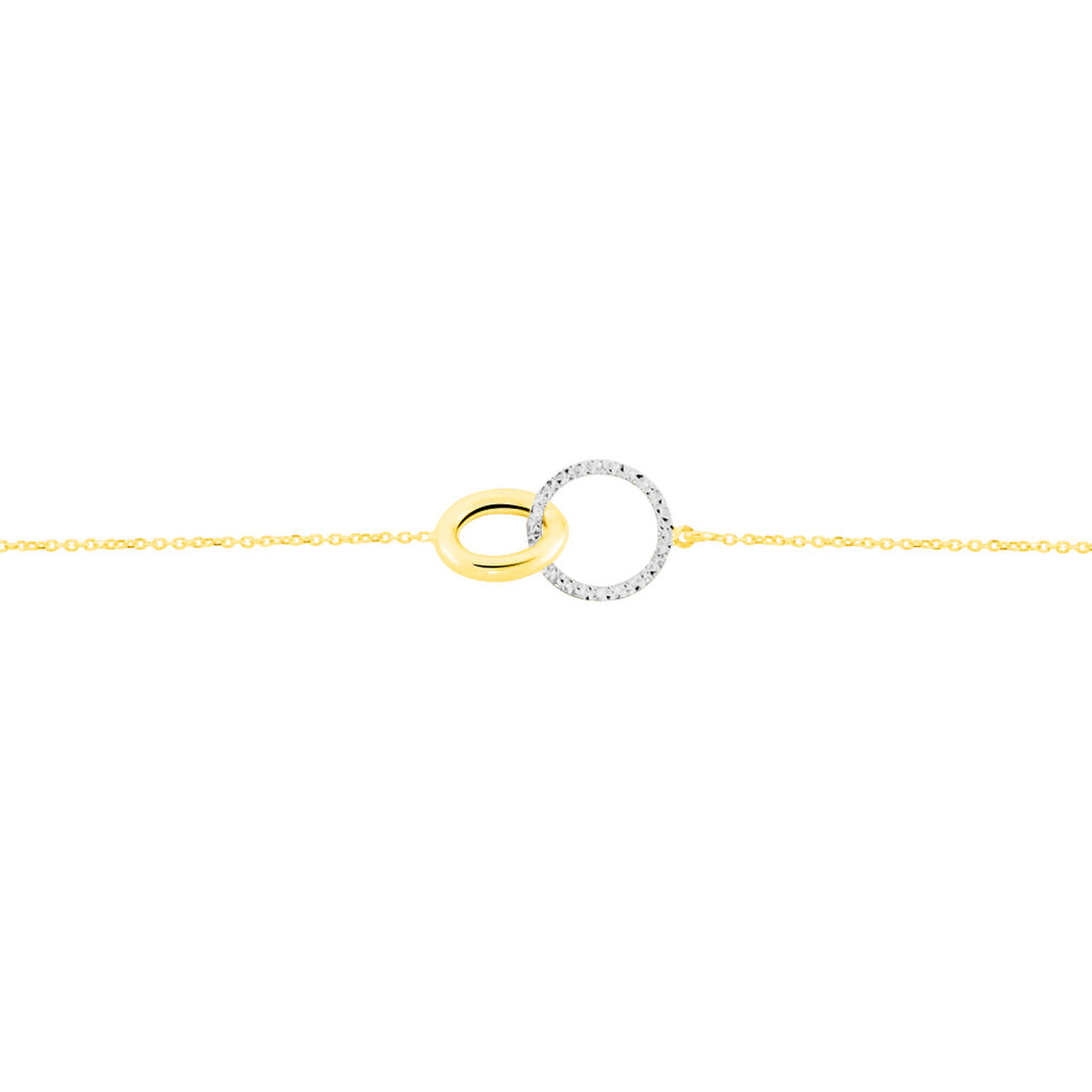 Bracelet Or Bicolore Gontrania