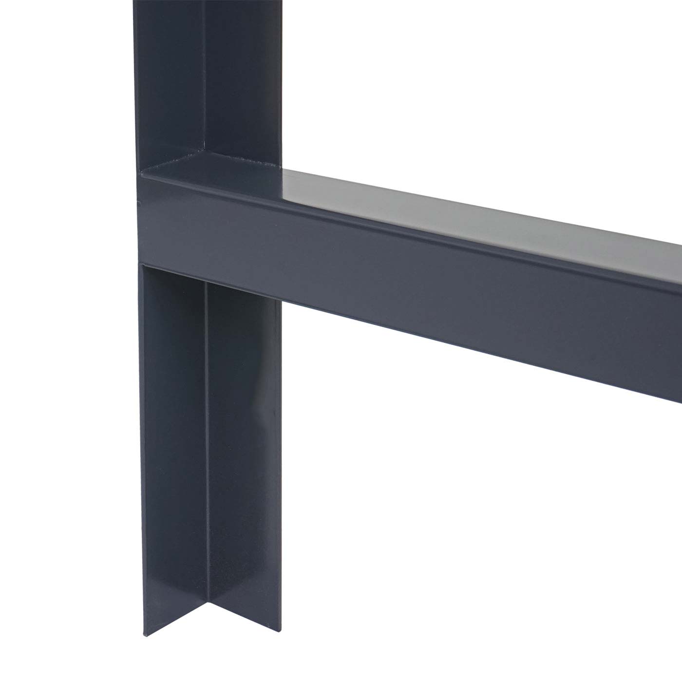 Fahrradbügel MCW-J74 Fahrradständer Anlehnbügel, verzinkter Karbonstahl Outdoor-pulverbeschichtet 115x60x6cm ~ anthrazit