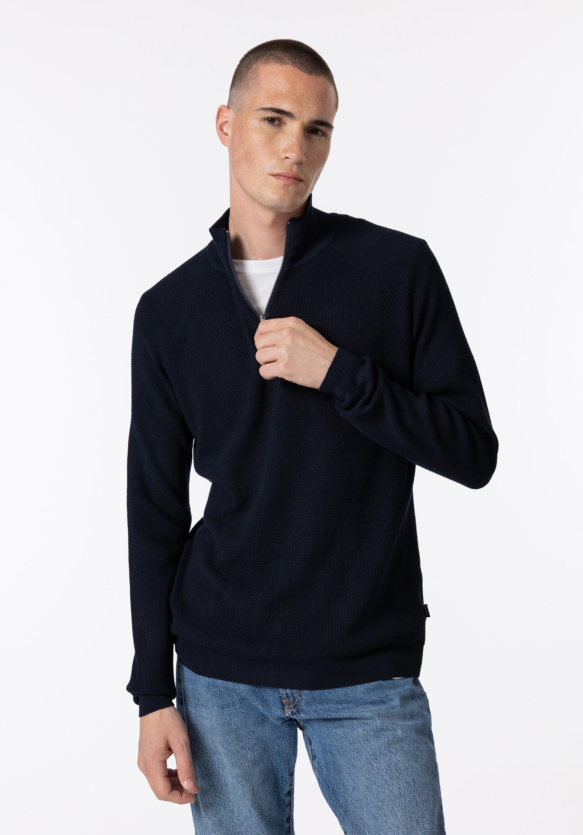 Camisola de Malha com Fecho