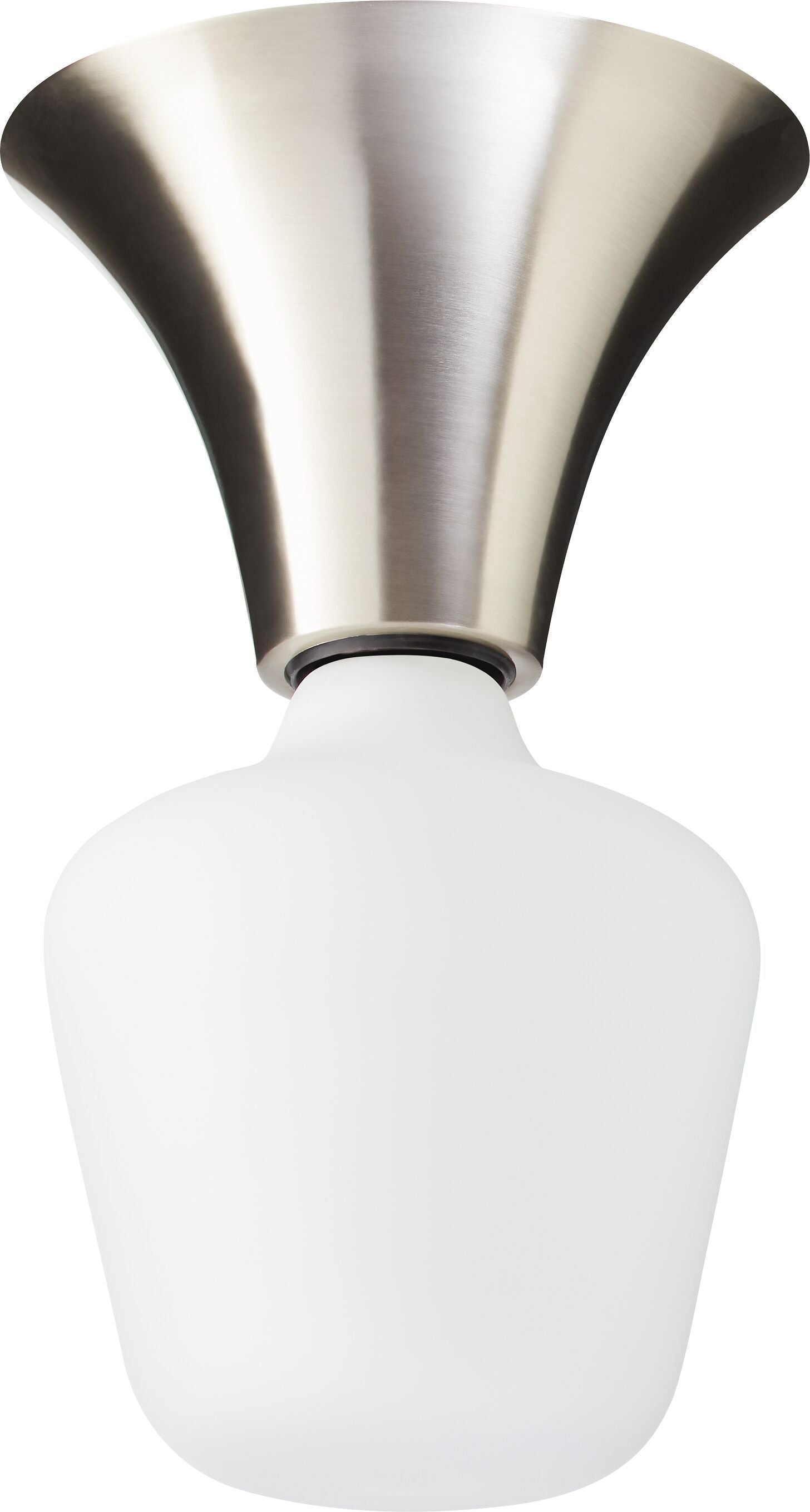 THEO Wand- / Deckenleuchte - Nickel / H: 10.0 cm x D: 14.0 cm