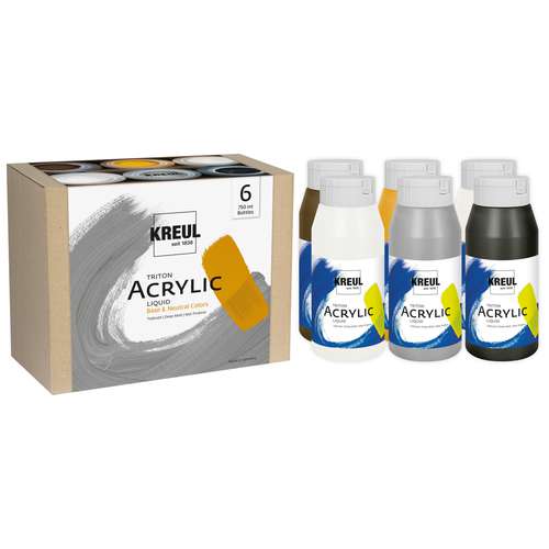 TRITON ACRYLIC Set - Base & Neutral Colors